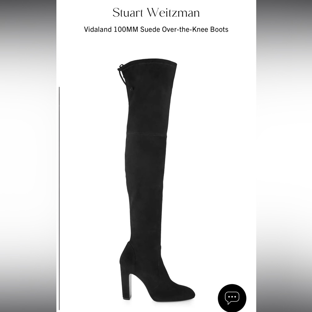 Stuart Weitzman Black OTK Boots